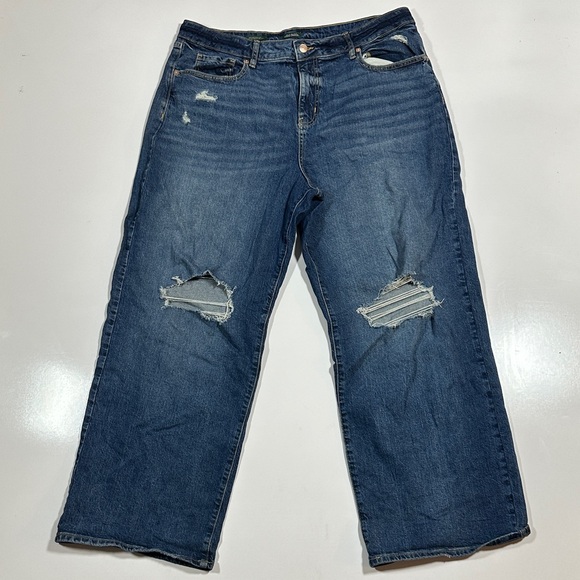 Wild Fable Blue Distressed Jeans - Picture 2 of 4